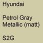 Preview: Hyundai, Petrol Gray Metallic (matt), S2G.